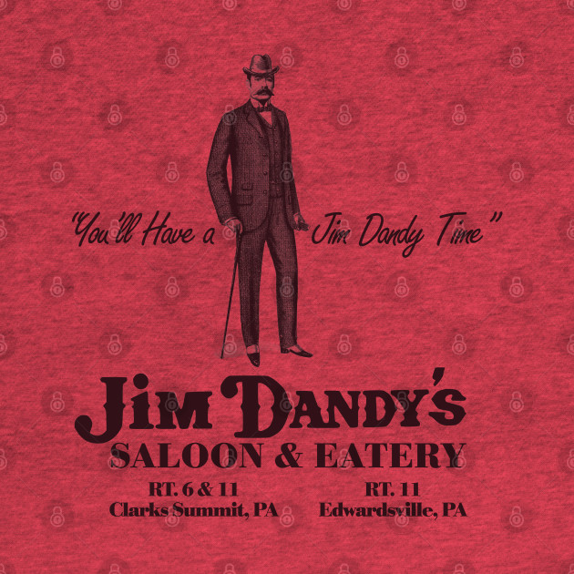Double-Sided Jim Dandy's Saloon & Eatery - Jim Dandys - T-Shirt