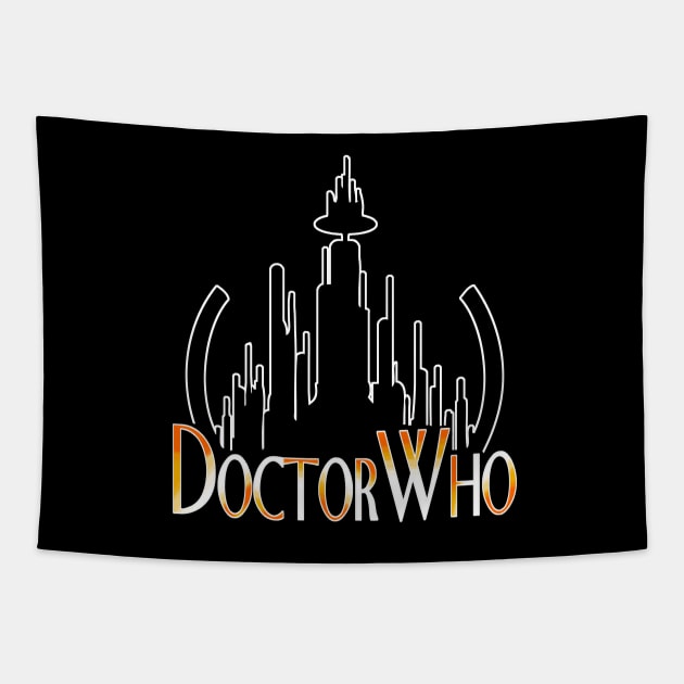 Doctor Frasier Who? Tapestry by B4DW0LF