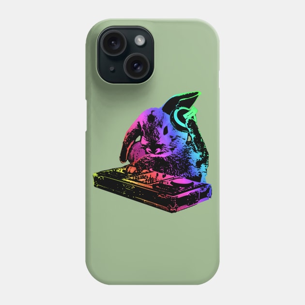 DJ Bunny Phone Case by Nerd_art