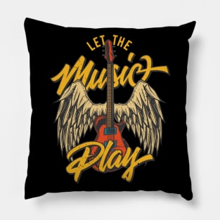 Let the music play Pillow