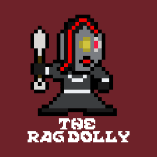 Slasher Man: The Rag Dolly 8-bit T-Shirt