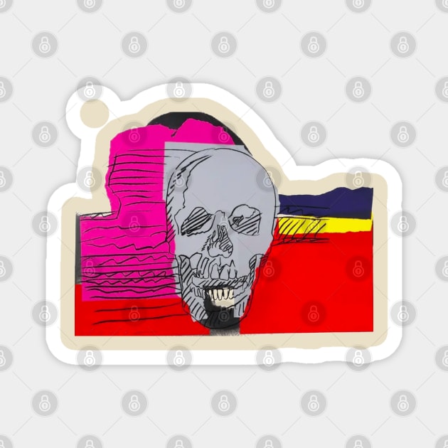 Skull (F. & S. II.159) Magnet by The Grand Guignol Horror Store
