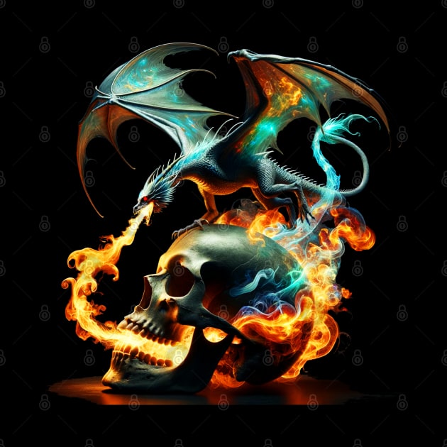 Dragon Skull by StrictlyDesigns