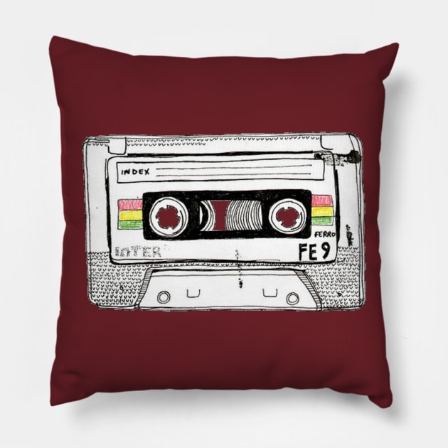 Cassette Pillow by BadFanfictions