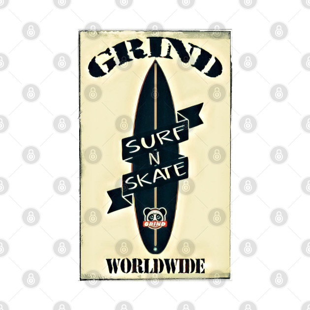 Grind Surfboard by Digz