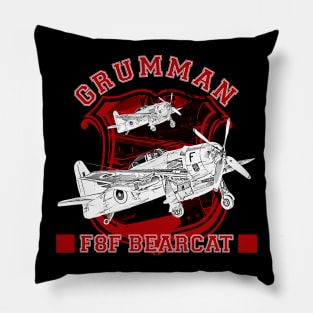 Grumman F8F Bearcat Pillow