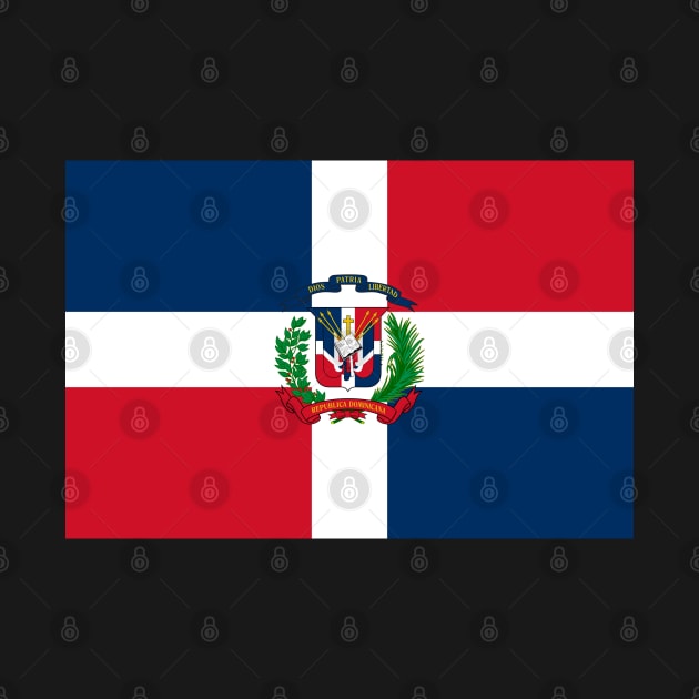 Dominican Republic Flag by Historia