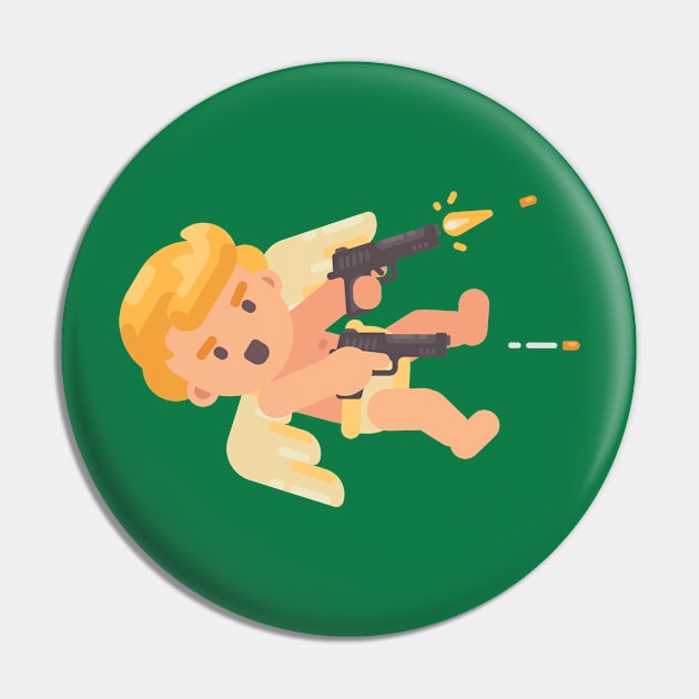 Cupid in Action Pin by IvanDubovik