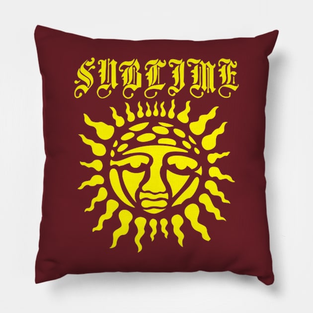 Sunnn Pillow by Motartefa Art