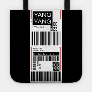 NCT's YANGYANG's TAG - RESONANCE Tote