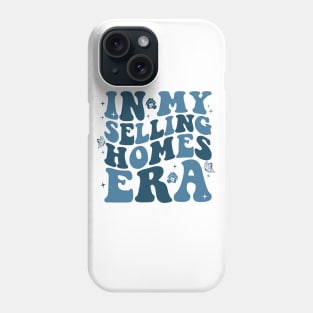 Retro Realtor Real Estate Agent Saying In My Selling Homes Era Phone Case