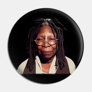 Whoopi Goldberg Pin