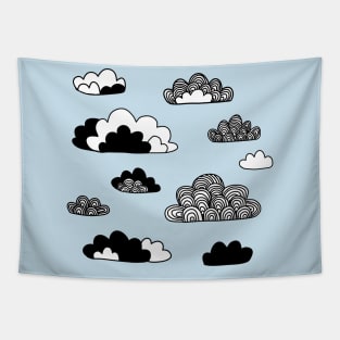 Clouds pattern Tapestry