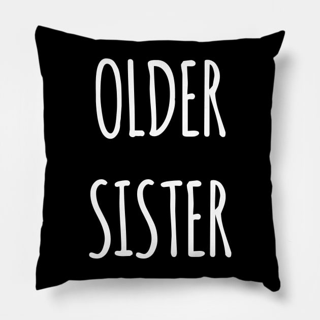 OLDER SISTER Pillow by HAIFAHARIS