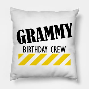 Grammy Birthday Crew Pillow