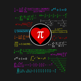 Pi 3.14 Love 01 T-Shirt