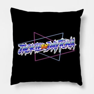 modern jackie daytona Pillow