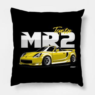 MR2 YELLOW ROADSTER Pillow