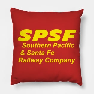 SPSF Yellow Logo with Lettering Pillow