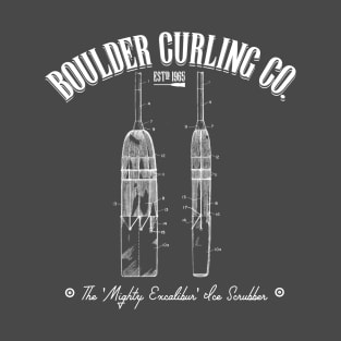 Boulder Curling Co - Curling Broom T-Shirt