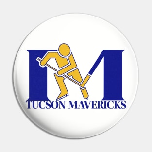 Short-lived Tucson Mavericks Hockey 1975 Pin
