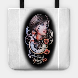 girl and time Tote