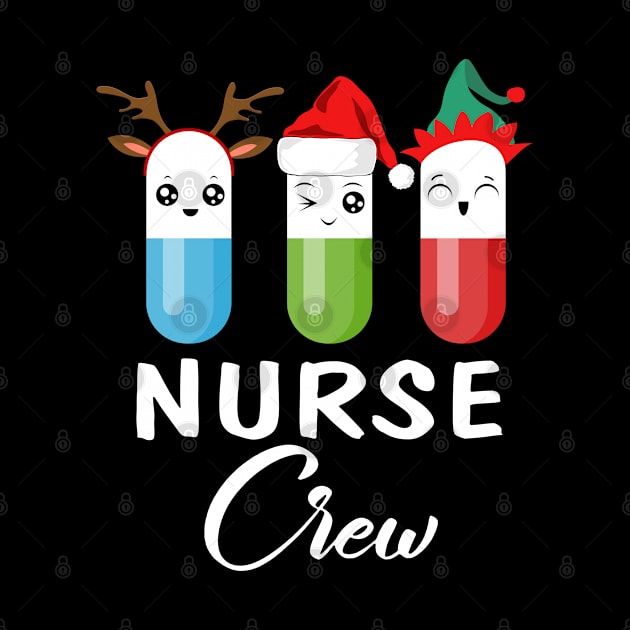 Funny christmas nurse crew by designathome