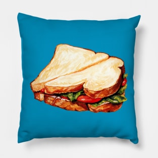 Lunchroom Sandwich Pillow