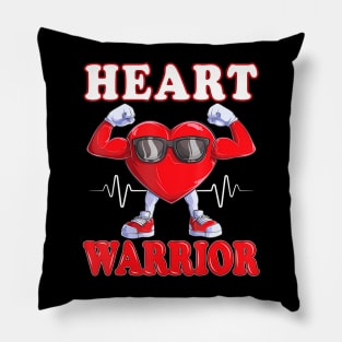 Heart  CHD Awareness Pillow