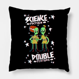 Science Fiction Double Feature Pillow