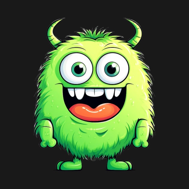 Cartoon Monster by unrefinedgraphics