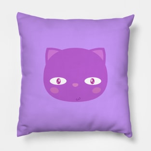 funny cat face Pillow