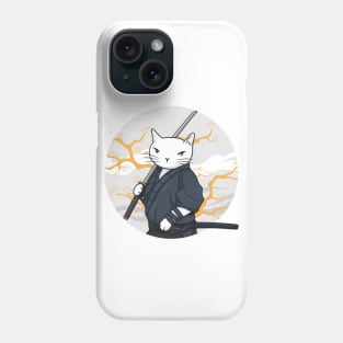 Young master cat of the golden era Phone Case