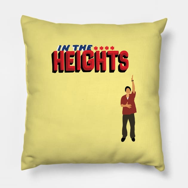 In the Heights musical Pillow by Bookishandgeeky