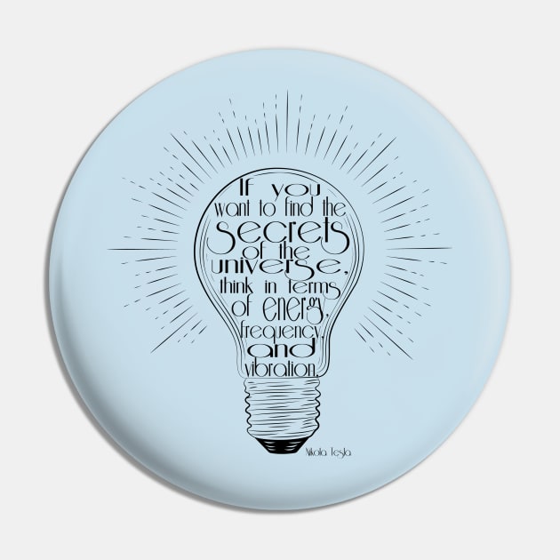 Nikola Tesla - Energy quote Pin by shellysom91