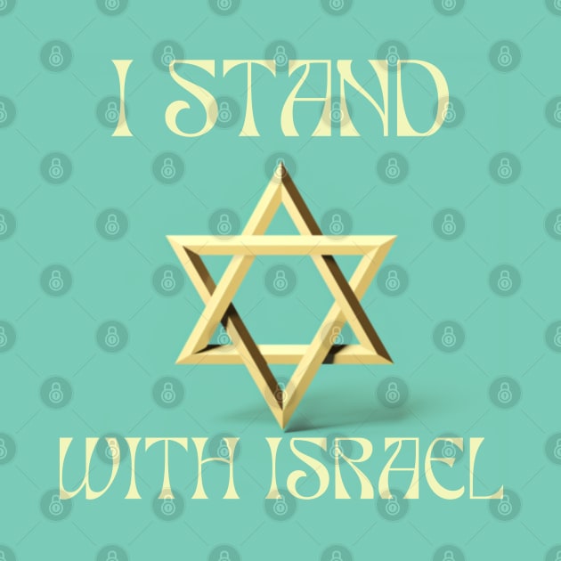 I stand with Israel, support Israel by Pattyld