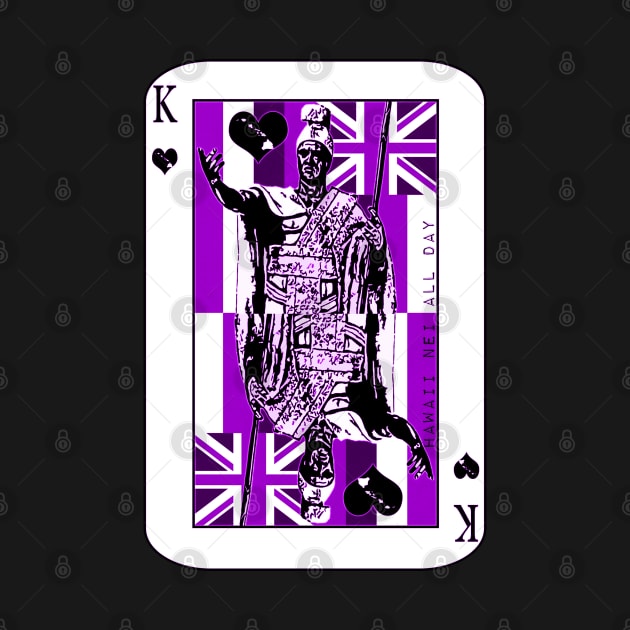 King of Hawai'i Kamehameha (purple) by Hawaii Nei All Day by hawaiineiallday