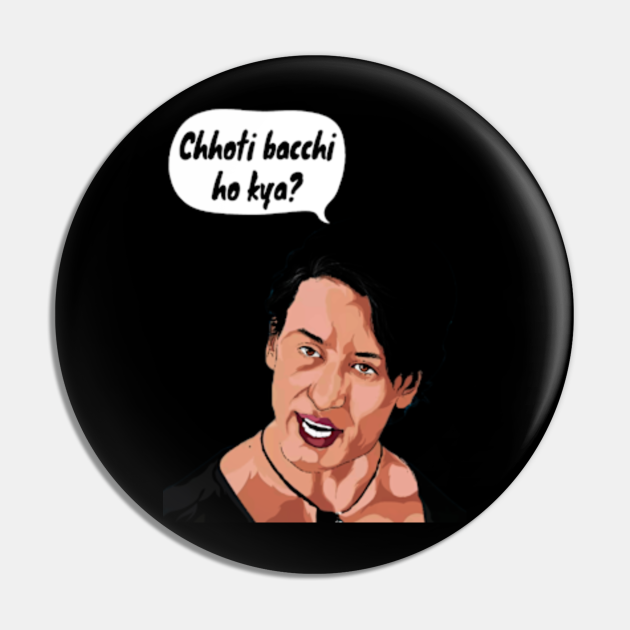 Cchoti Bacchi Ho Kya Funny Viral Meme Hindi Movie Dialogue Heropanti Tiger Shroff - Chhoti Bacchi Ho Kya - Pin | TeePublic Cchoti Bacchi Ho Kya Funny Viral Meme Hindi Movie Dialogue Heropanti Tiger Shroff - Chhoti Bacchi Ho Kya - Pin | TeePublic