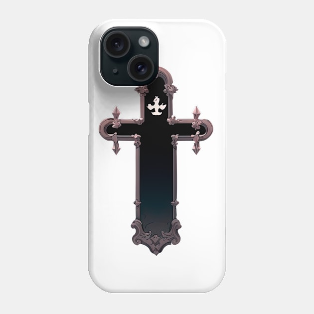 The Cross Phone Case by Sheptylevskyi