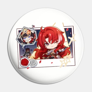 Honkai Star Rail Chibi Argenti Dazzle Pin