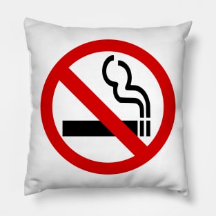 No Smoking Pillow