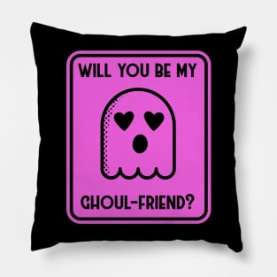 Will you be my ghoul friend? Pillow