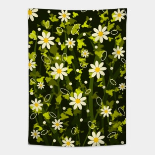 Daisy flower garden Tapestry