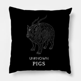 Design for exotic pet lovers - pigs Pillow