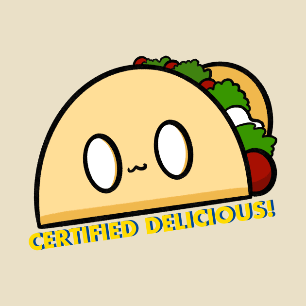 Taco tuesday-certified delicious cartoon design by Cuteful