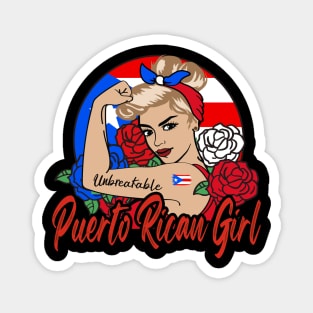 Puerto Rican Girl Magnet