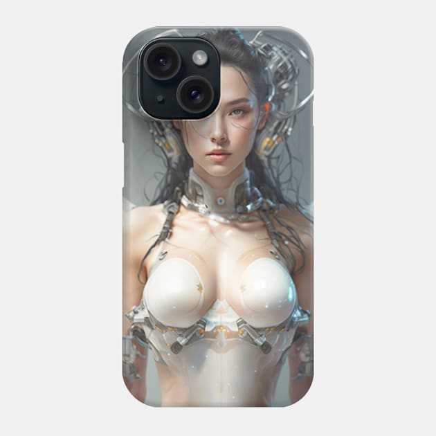 Сyberpunk girl Phone Case by Geek Culture