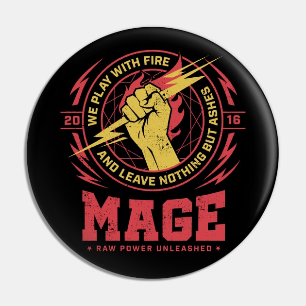 Mage Pin by Wreckists