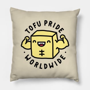 Tofu Pride Worldwide Pillow