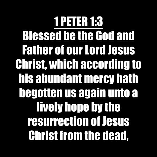 Bible Verse 1 Peter 1:3 by Holy Bible Verses